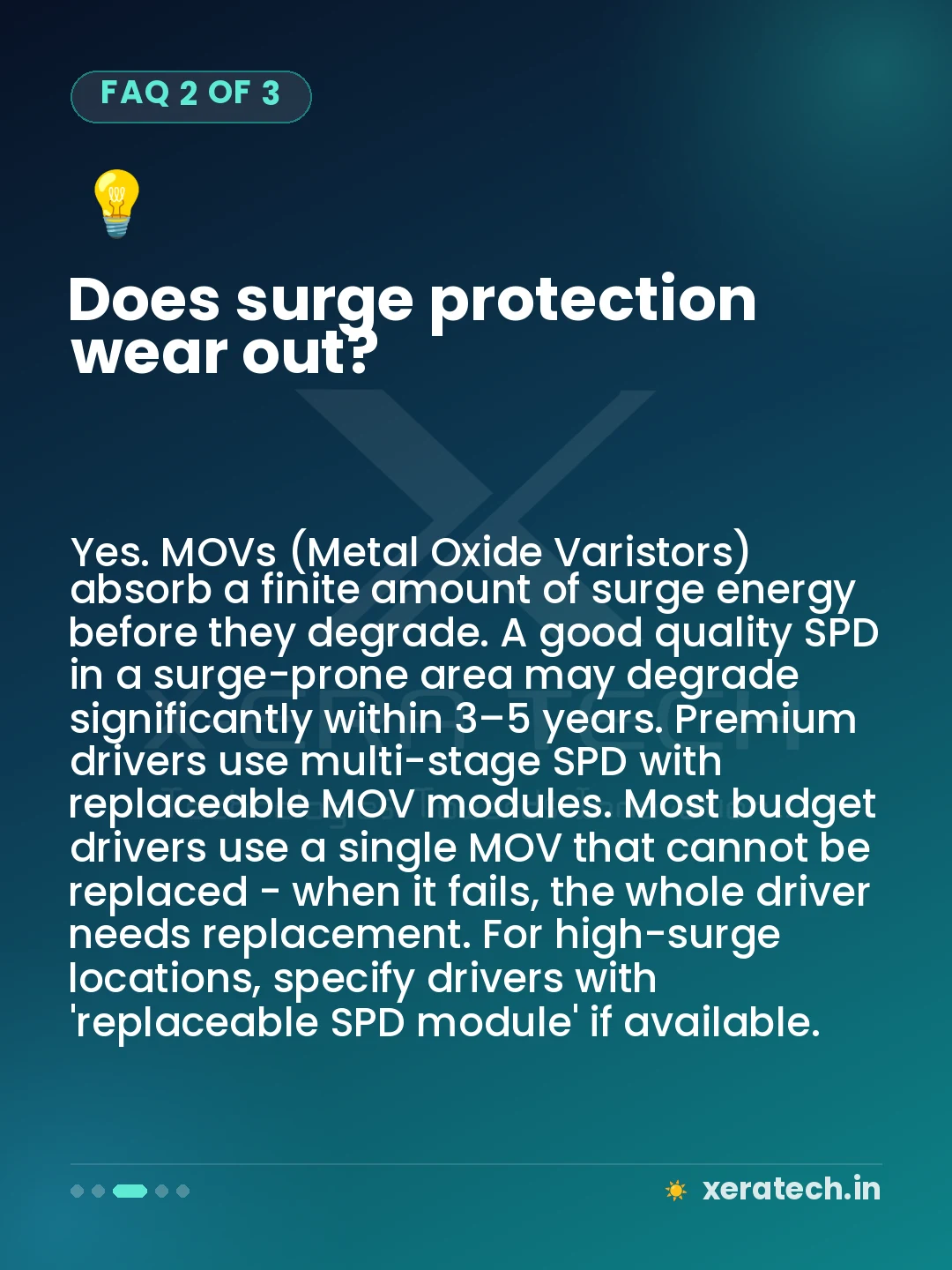 Does surge protection wear out?