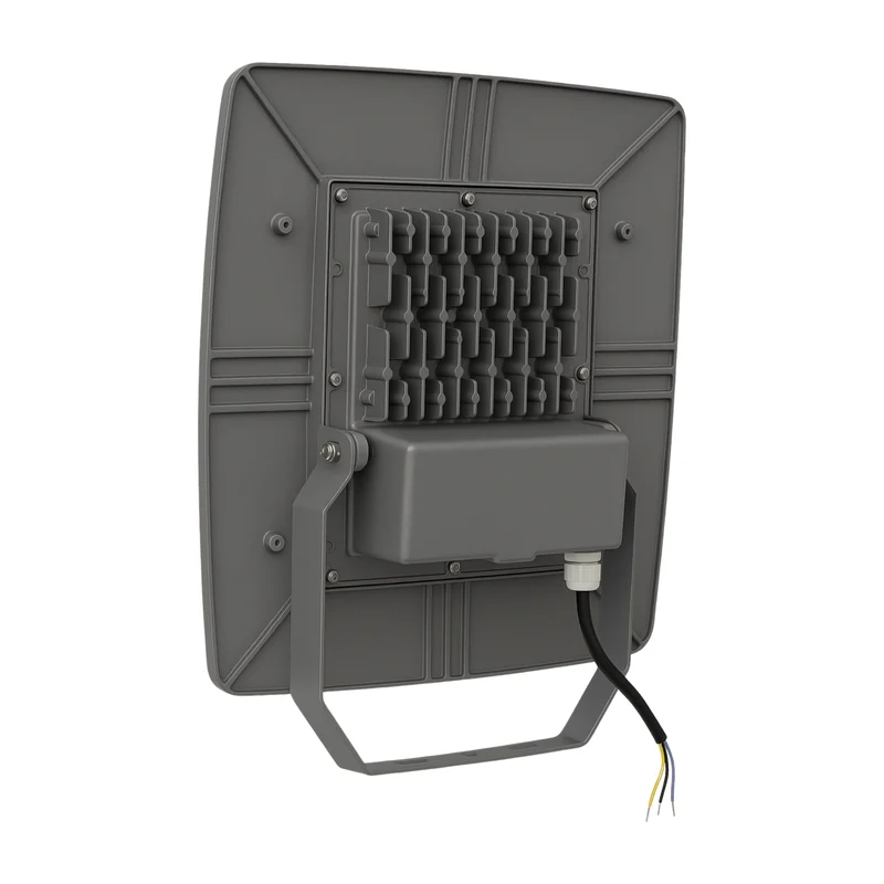 Xera Tech 80W Canopy Light back view showing the housing, driver and mounting