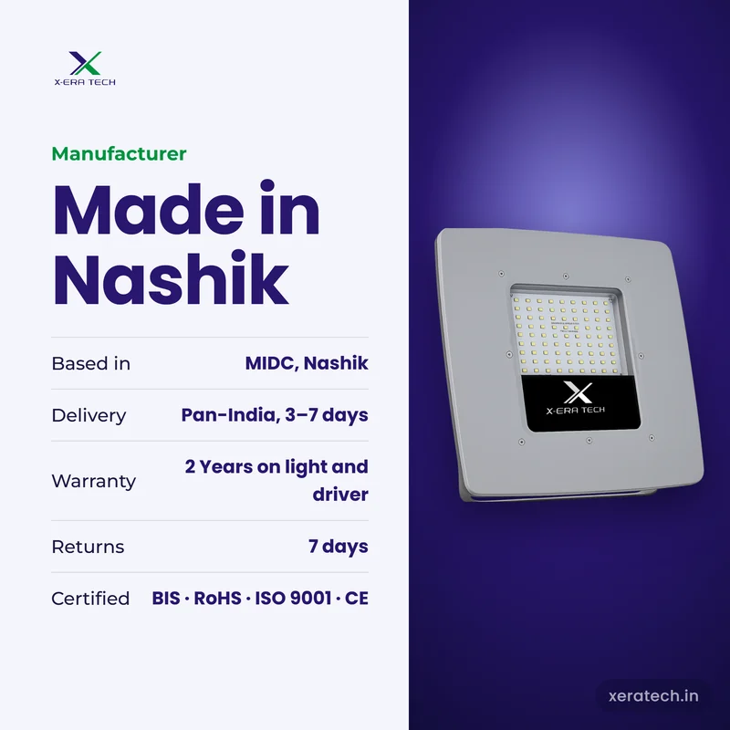 Xera Tech Canopy Light manufacturer in Nashik, Maharashtra – 2 Years warranty, pan-India delivery