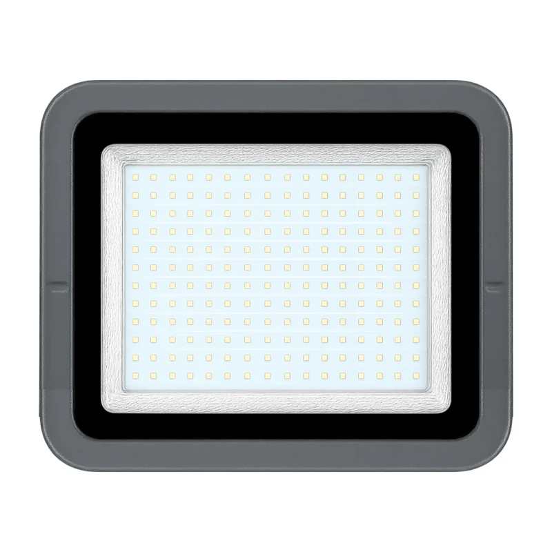 Xera Tech 200W Flood Light Back Choke Glass Model – front view of the 200W LED Flood Light