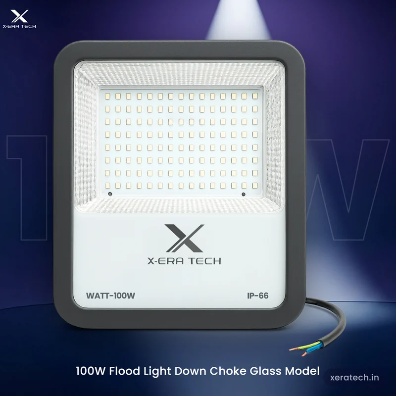 Xera Tech 100W LED Flood Light – made in Nashik, Maharashtra