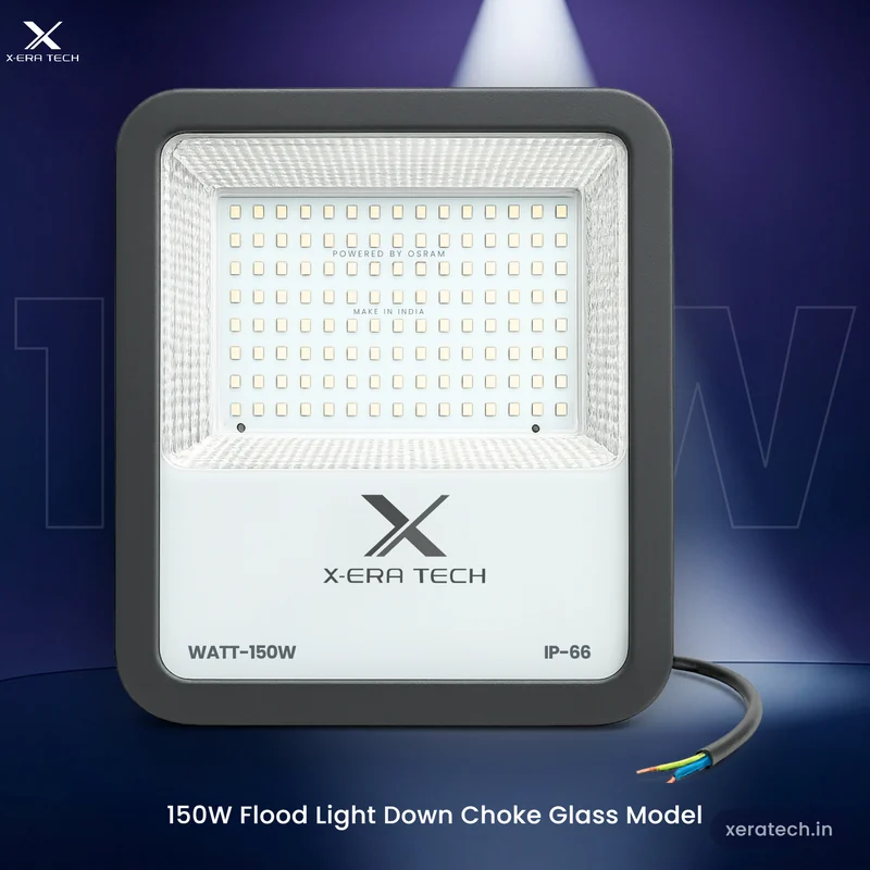 Xera Tech 150W LED Flood Light – made in Nashik, Maharashtra