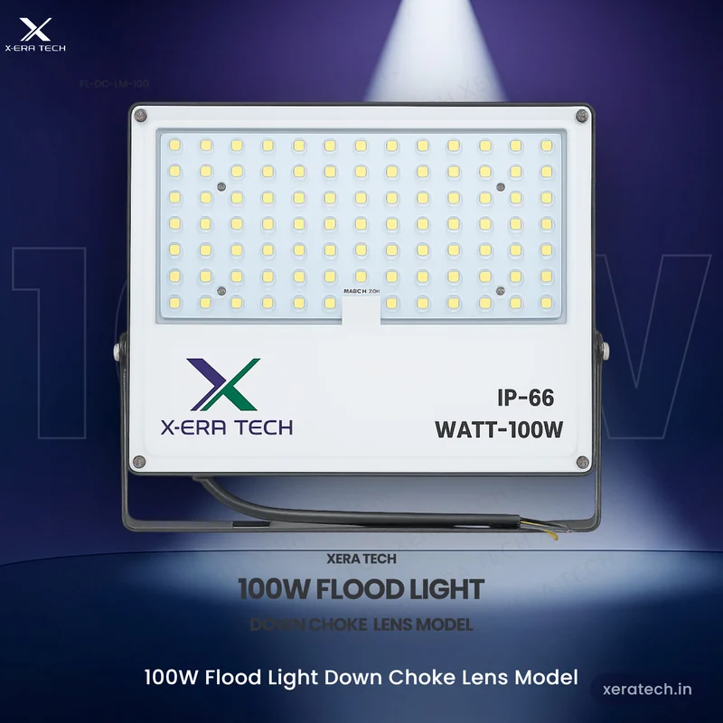Xera Tech 100W LED Flood Light – made in Nashik, Maharashtra