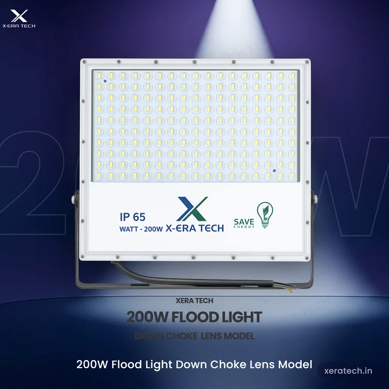 Xera Tech 200W LED Flood Light – made in Nashik, Maharashtra