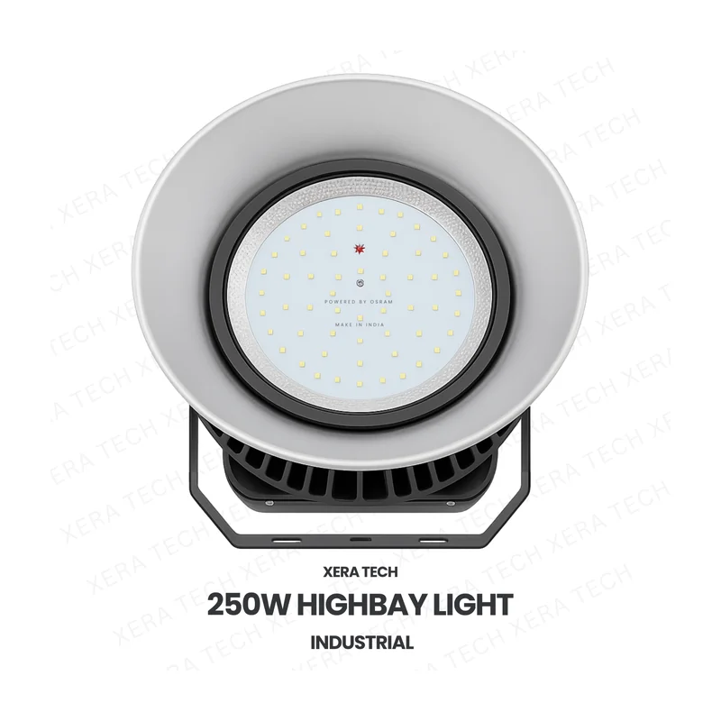 Xera Tech 250W Highbay Light Industrial – front view of the 250W LED High Bay Light