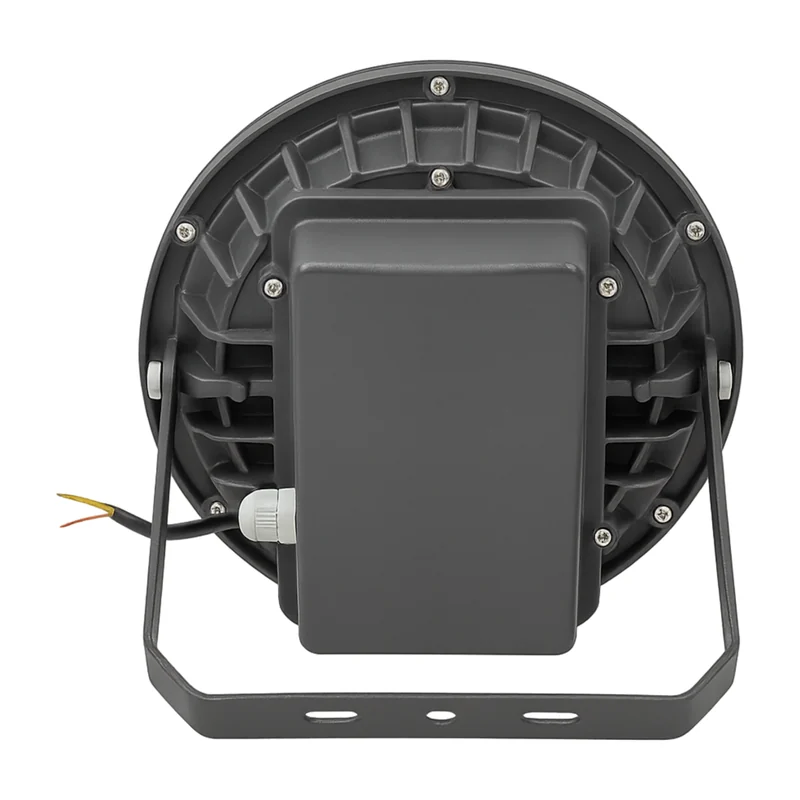 Xera Tech 50W LED High Bay Light back view showing the housing, driver and mounting