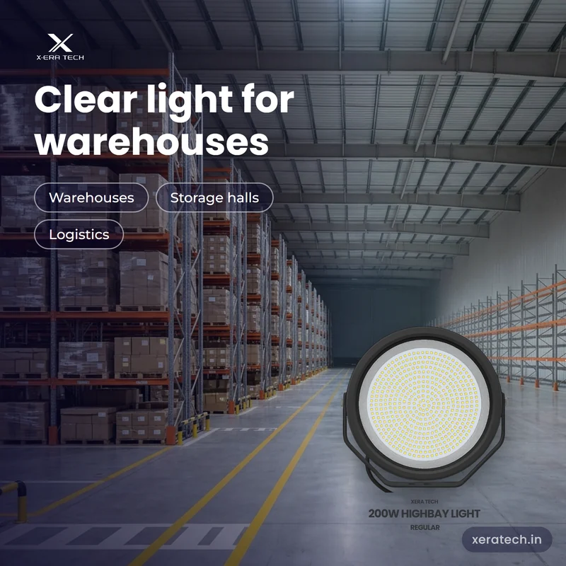 Xera Tech 200W LED High Bay Light for warehouses