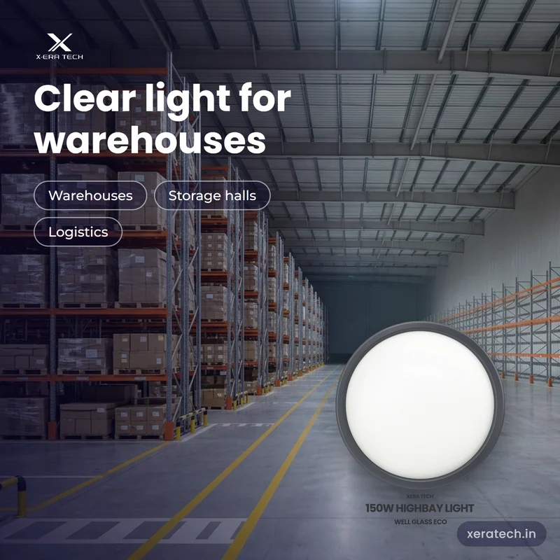 Xera Tech 150W LED High Bay Light for warehouses