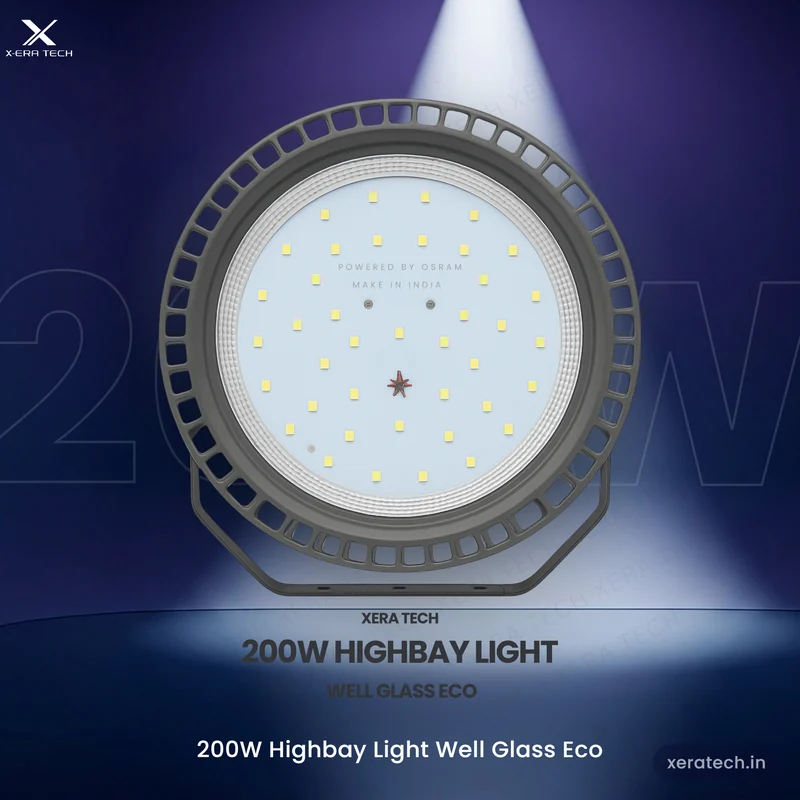 Xera Tech 200W LED High Bay Light – made in Nashik, Maharashtra