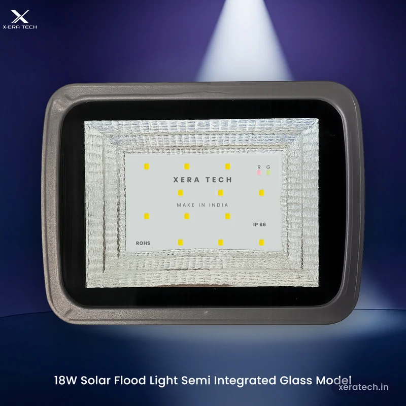 Xera Tech 18W Solar Flood Light – made in Nashik, Maharashtra