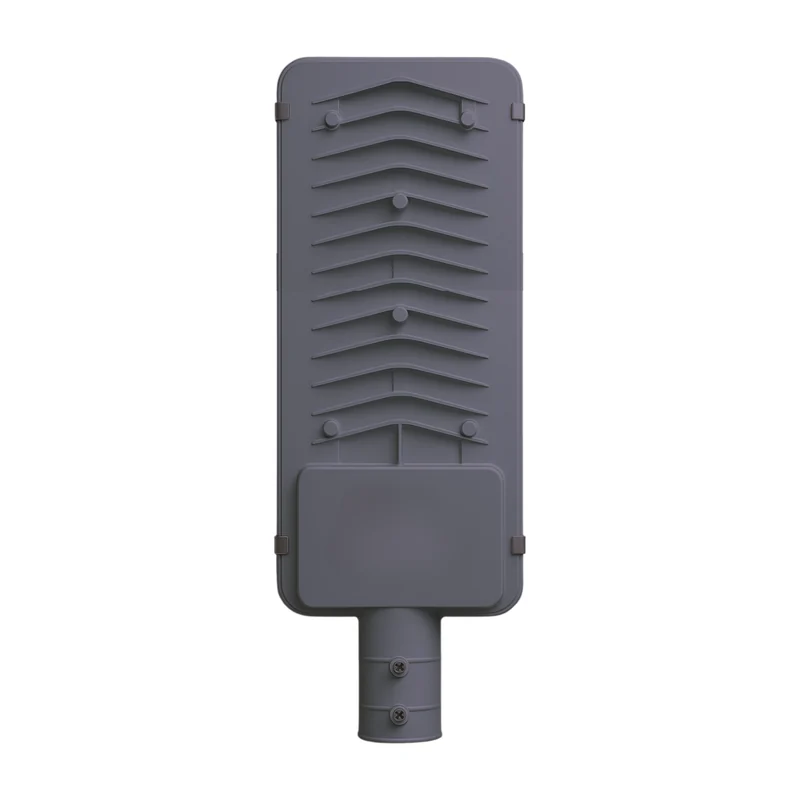 Xera Tech 36W LED Street Light back view showing the housing, driver and mounting