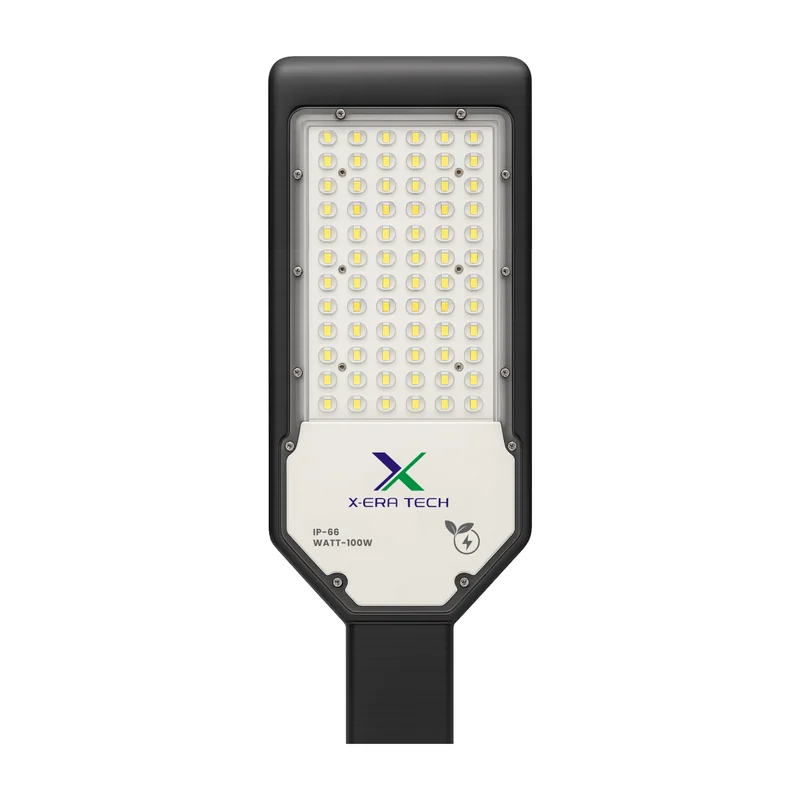 Xera Tech 100W Street Light Lens Model – front view of the 100W LED Street Light