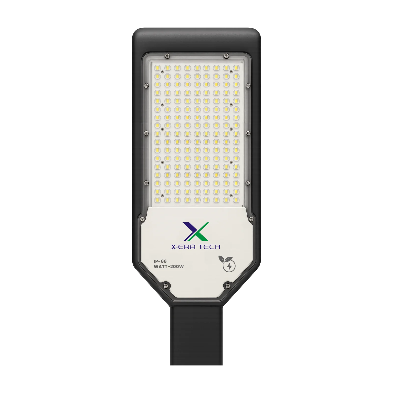 200W LED street light lens model front view, Xera Tech India