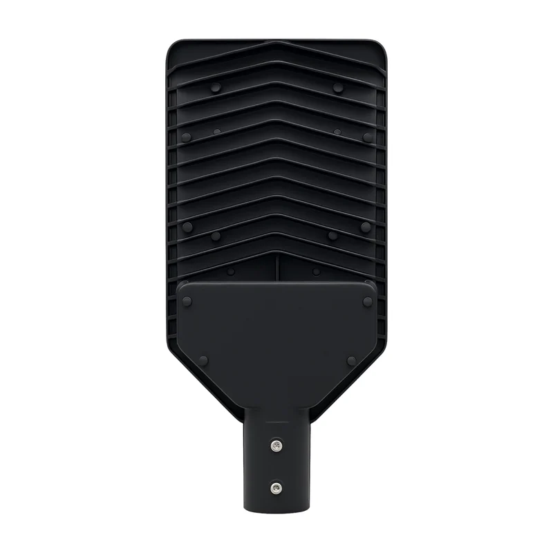 Xera Tech 60W LED Street Light back view showing the housing, driver and mounting