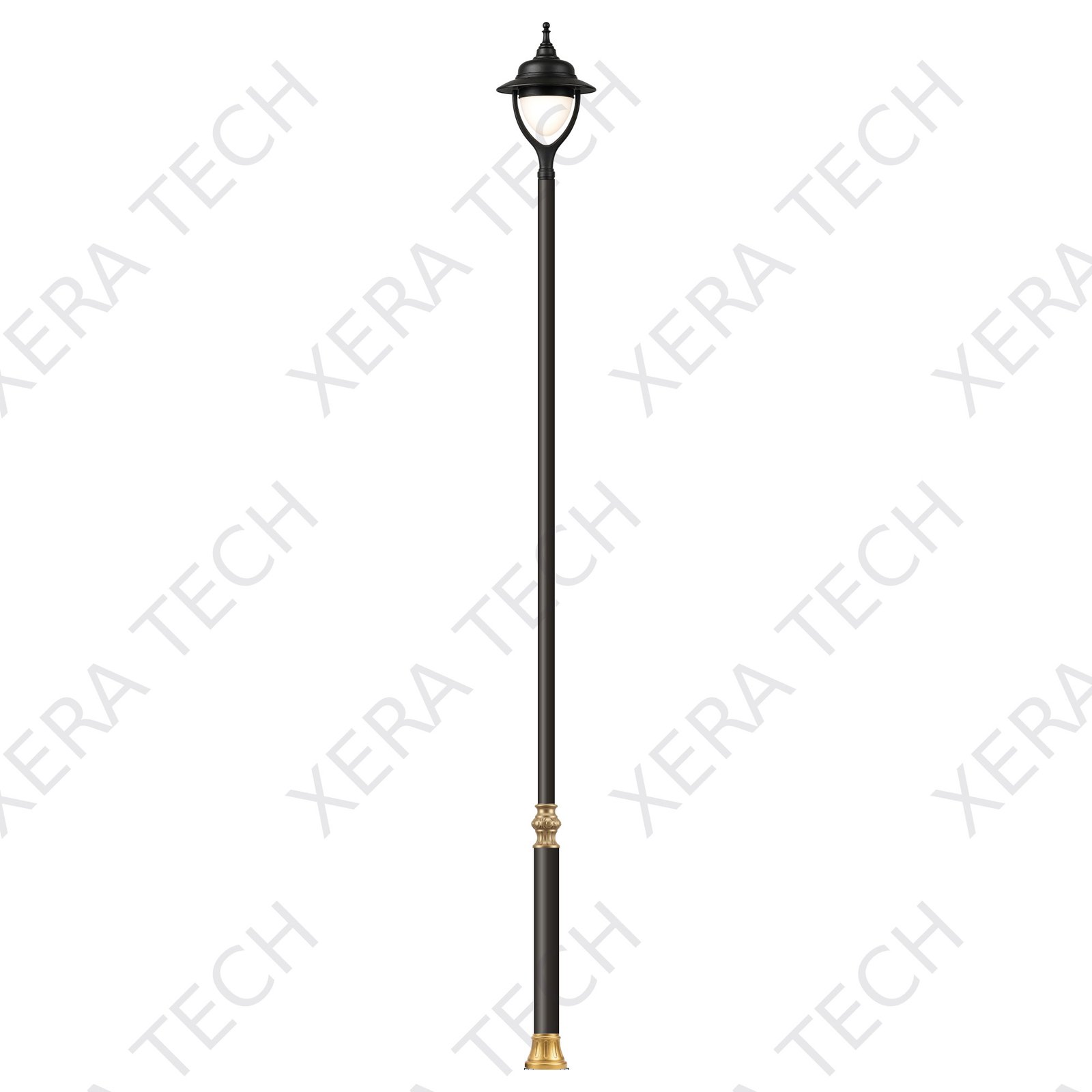 40W Post Top Decorative Street Light – Acorn Dome – 40WW LED Decorative Street Light by Xera Tech