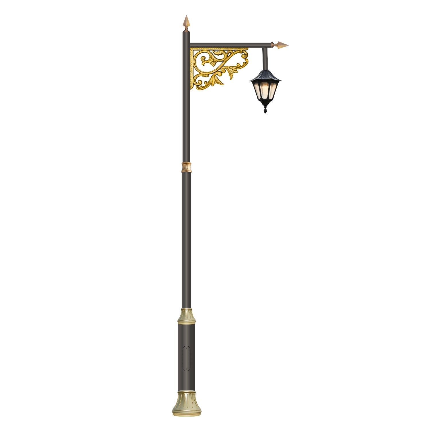 30W Decorative Street Light Decorative Single Arm – Xera Tech