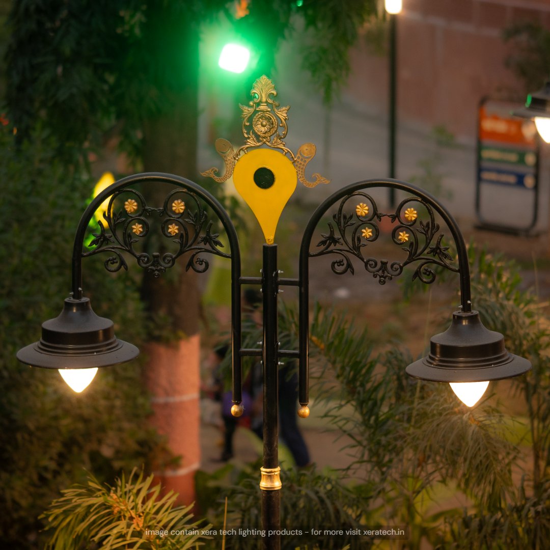 30W IPIP65 Decorative Street Light – side profile | Xera Tech