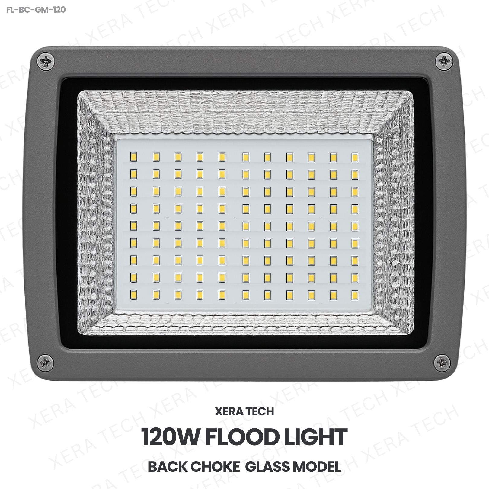 120W Flood Light Back Choke Glass Model