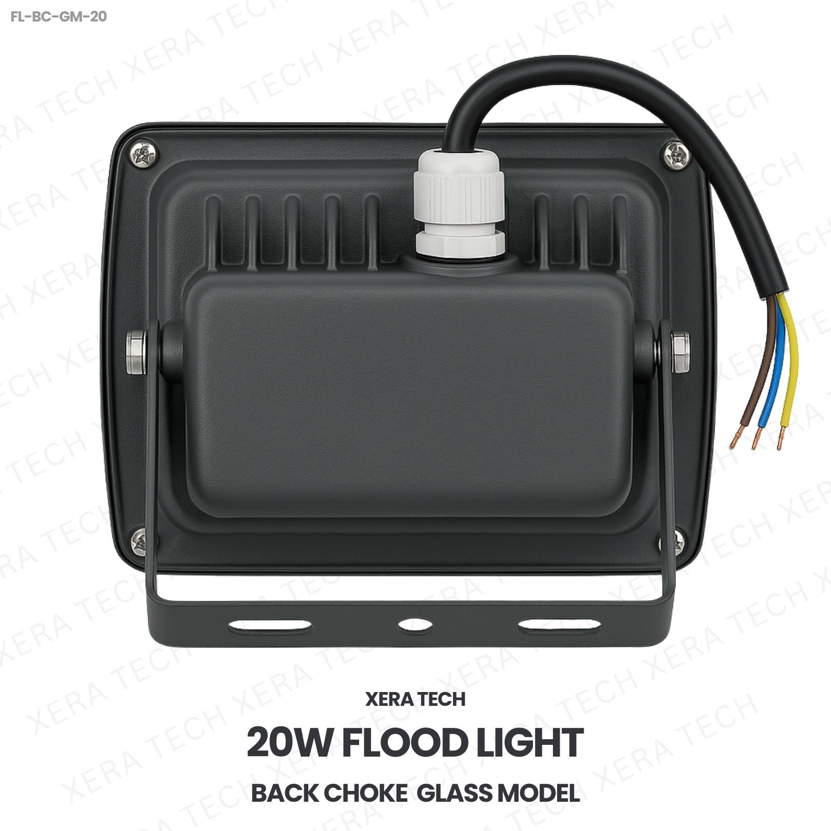 20W Flood Light Back Choke Glass Model - View 2