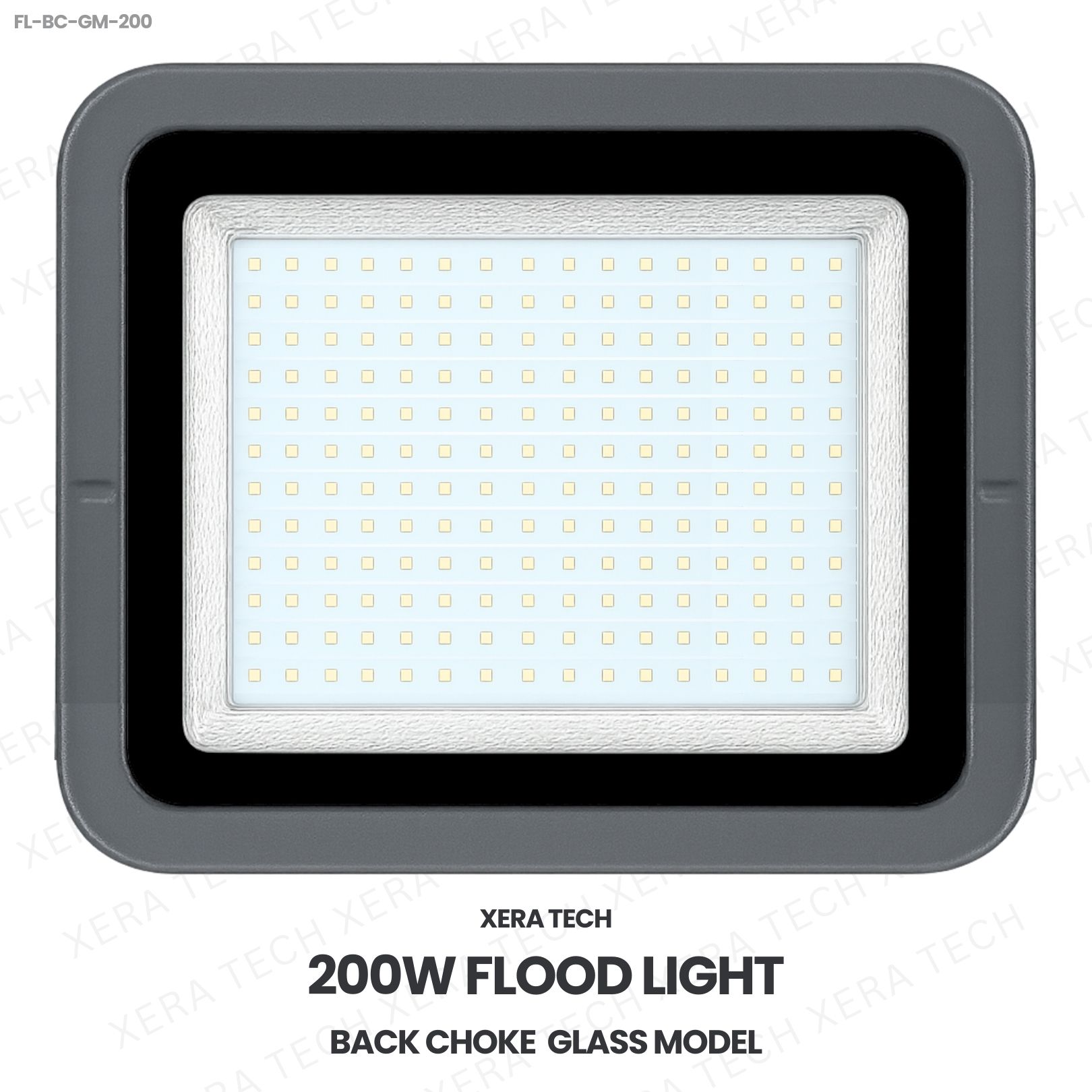 200W Flood Light Back Choke Glass Model