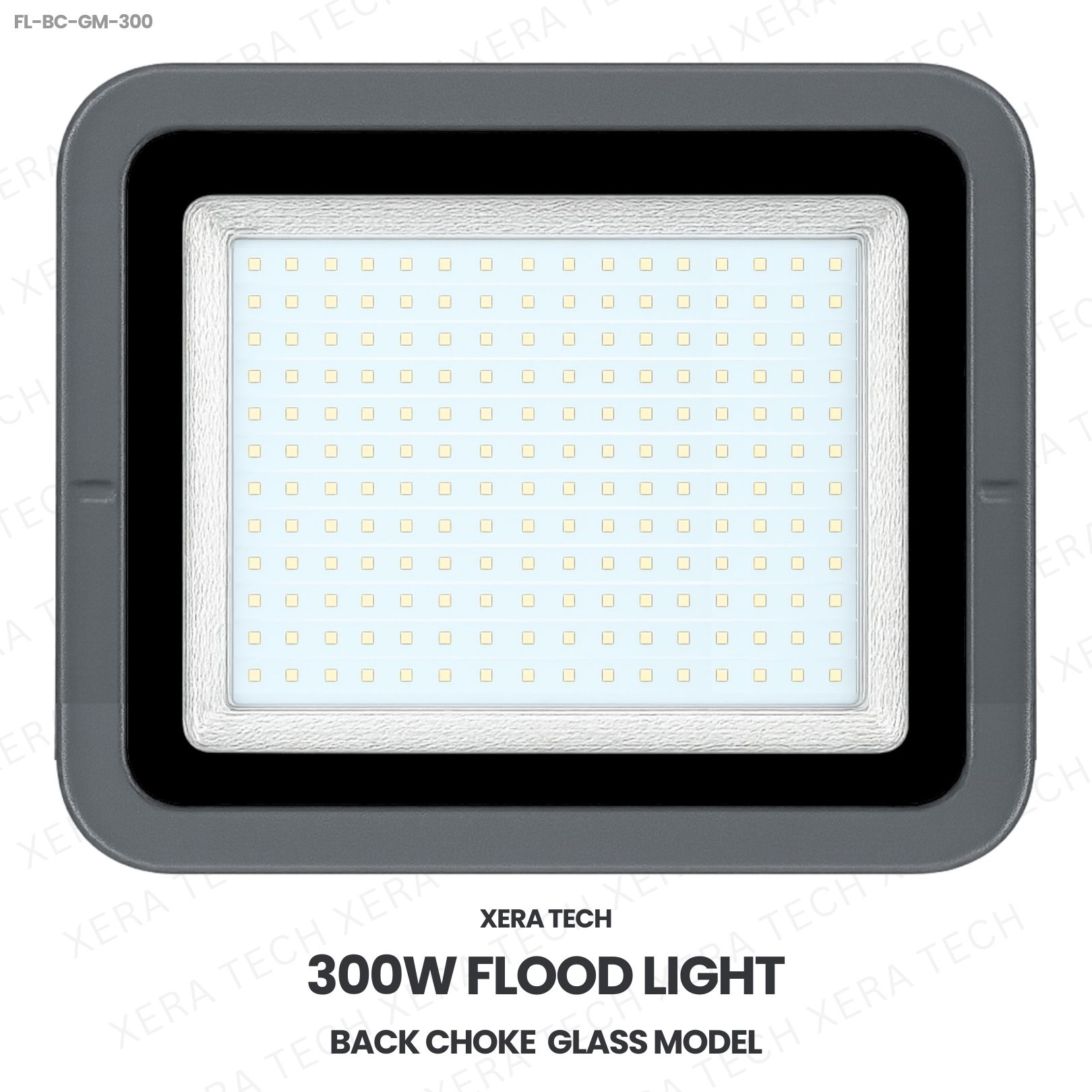 300W Flood Light Back Choke Glass Model