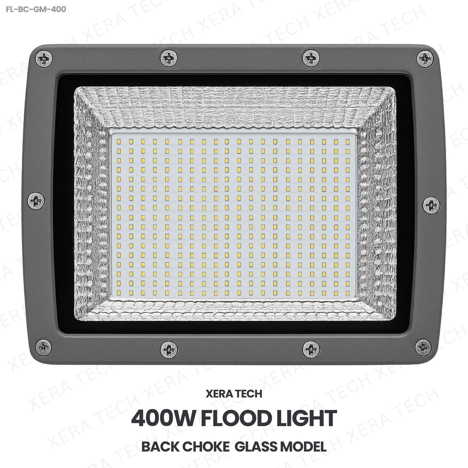 400W Flood Light Back Choke Glass Model