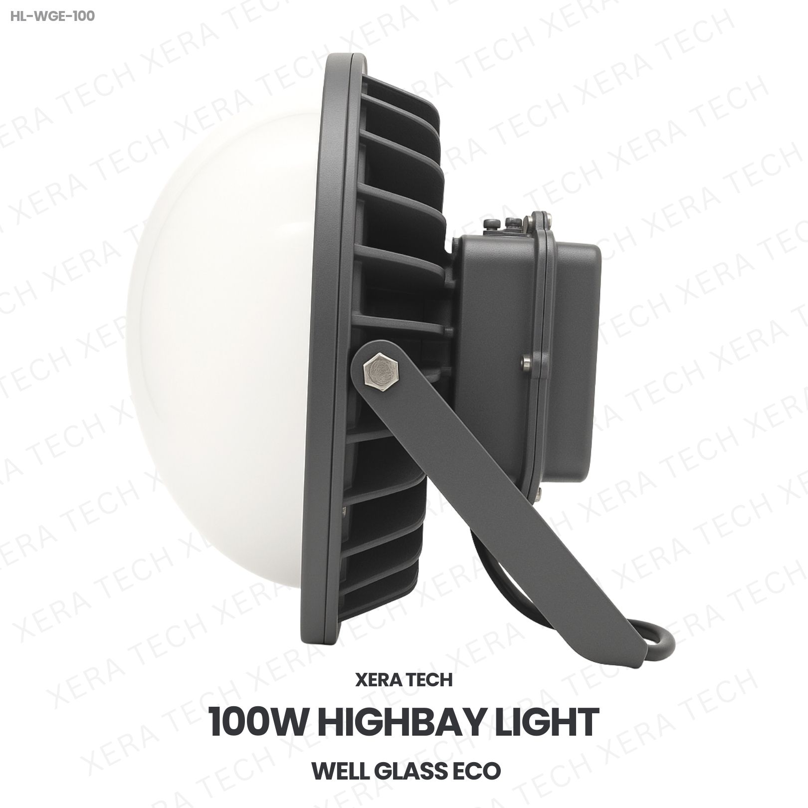 100W Highbay Light Well Glass Eco - View 3