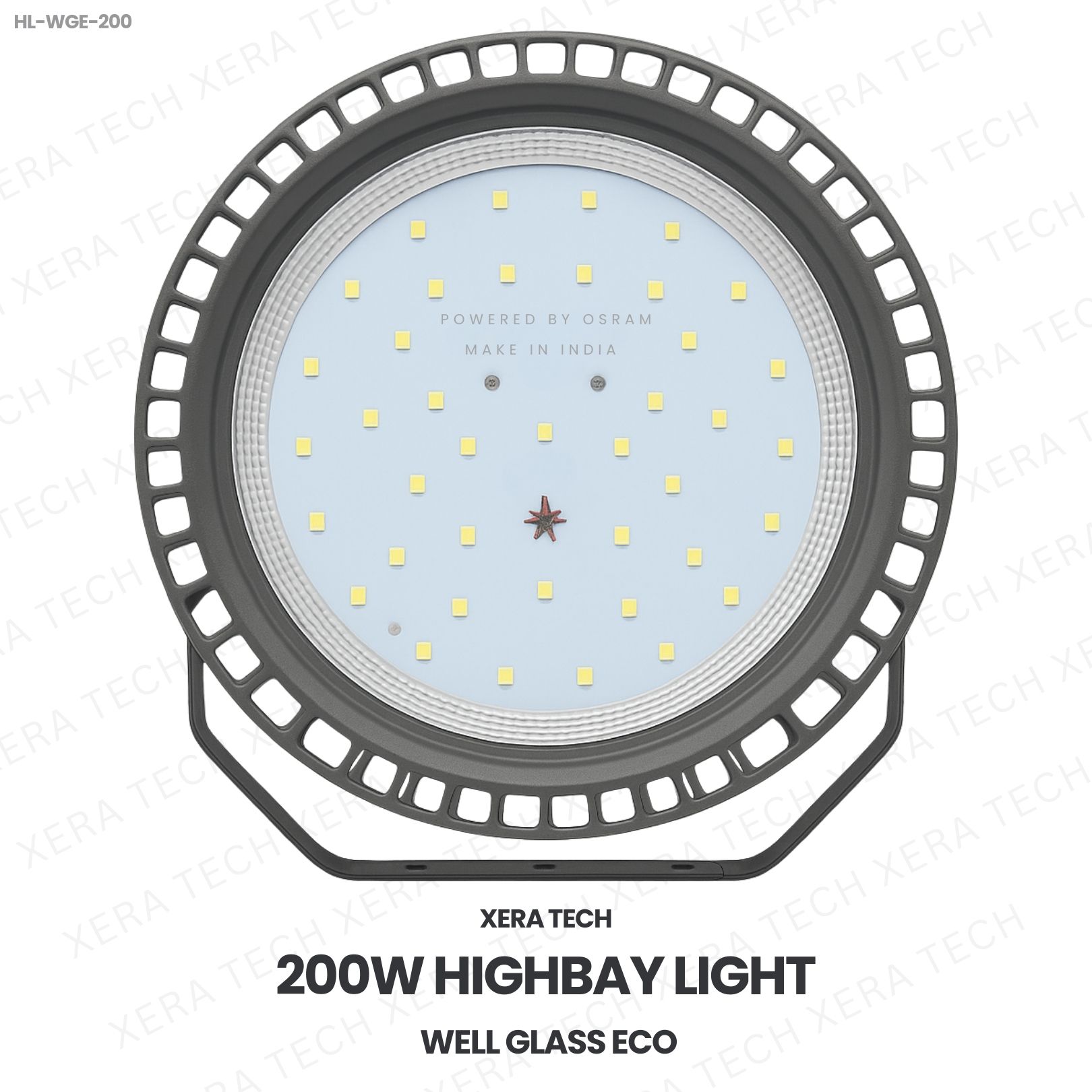 200W Highbay Light Well Glass Eco