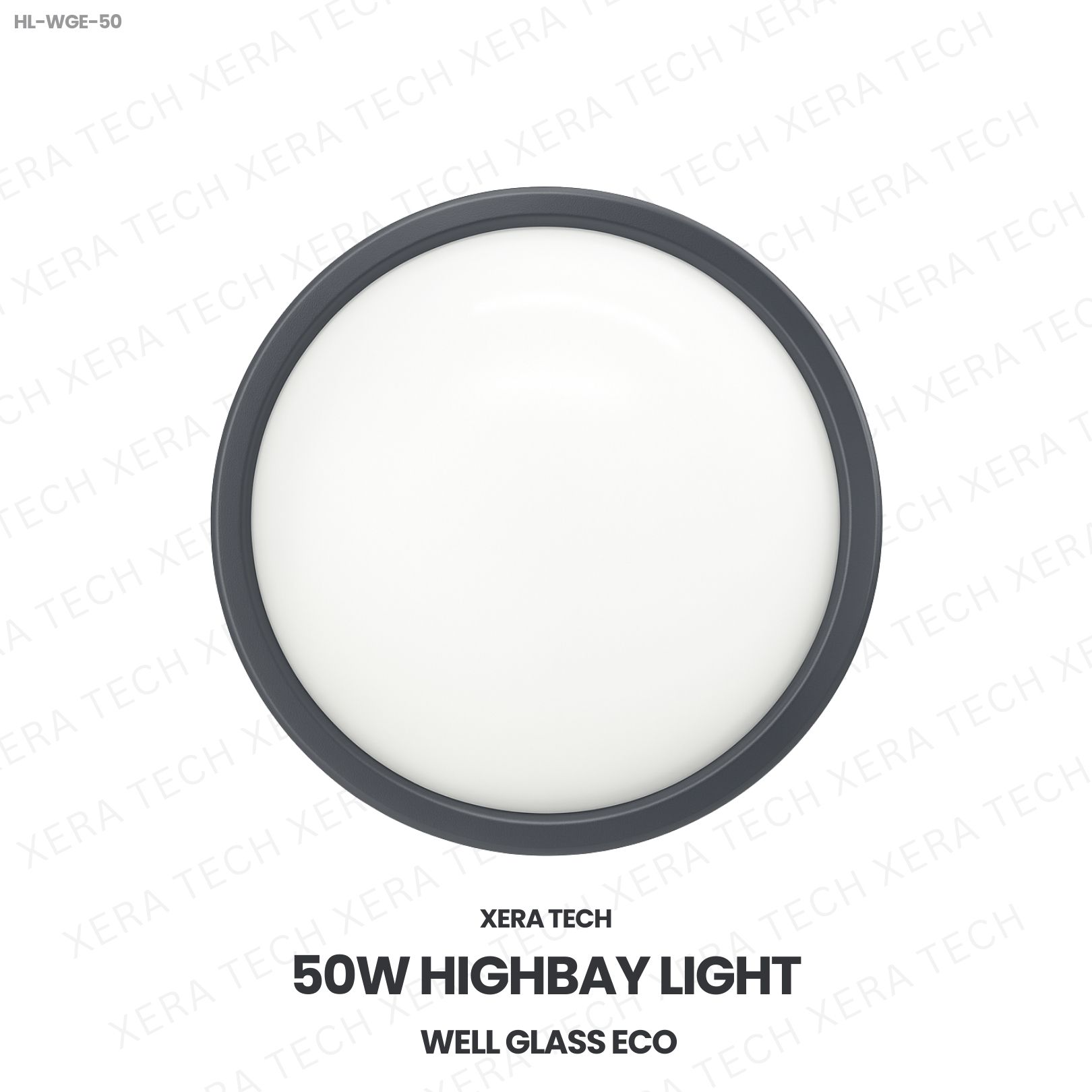50W Highbay Light Well Glass Eco
