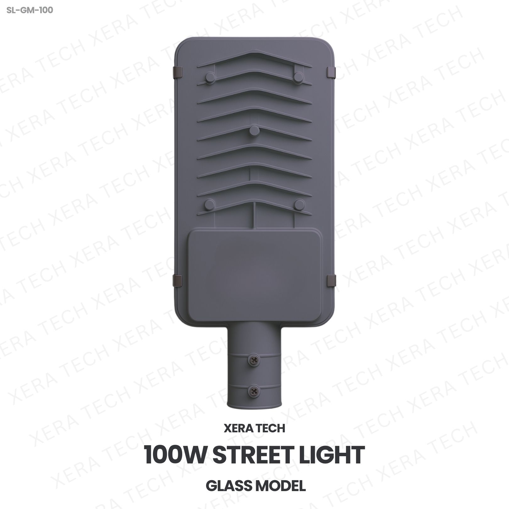 100W Street Light Glass Model - View 2