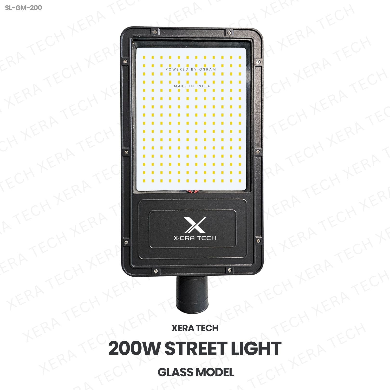 200W Street Light Glass Model