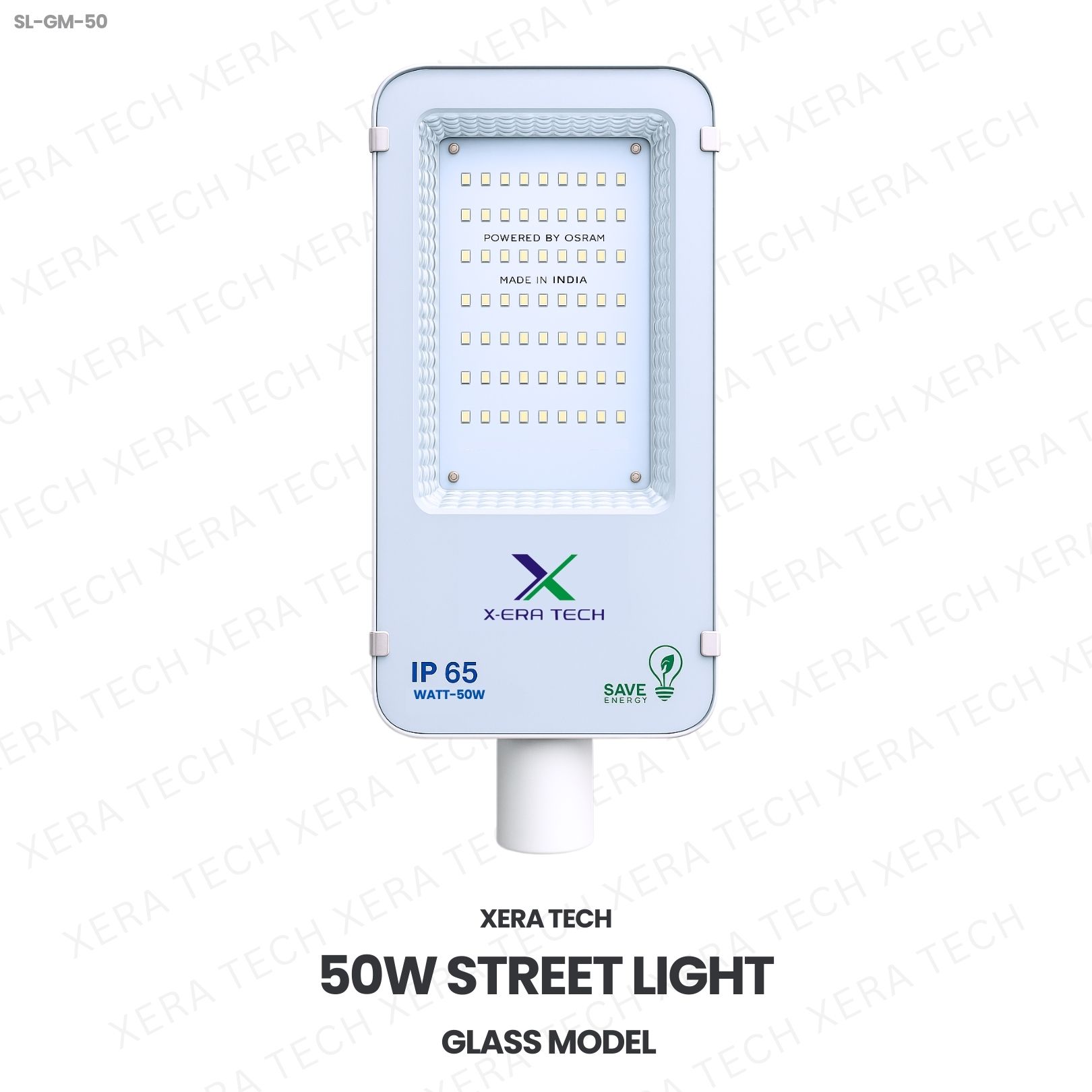 50W Street Light Glass Model