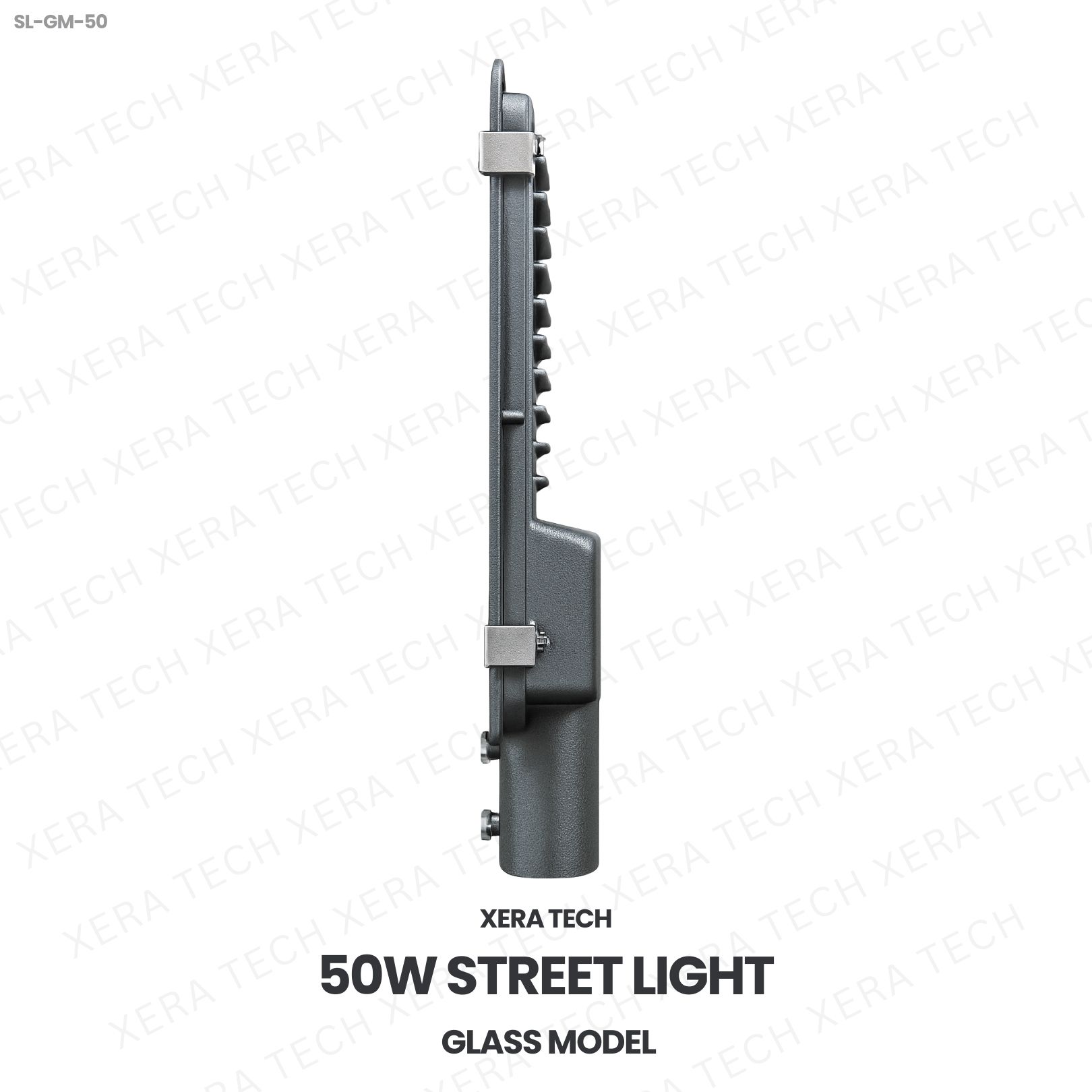 50W Street Light Glass Model - View 3