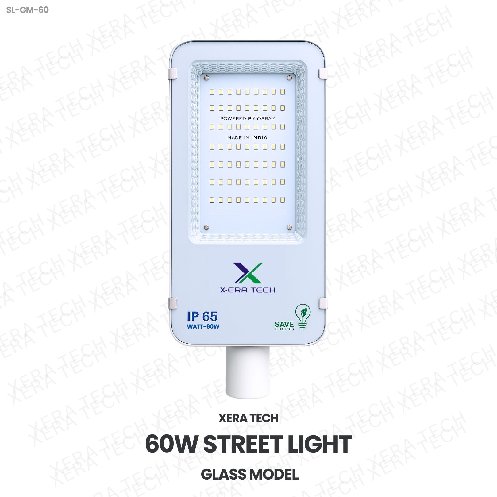 60W Street Light Glass Model