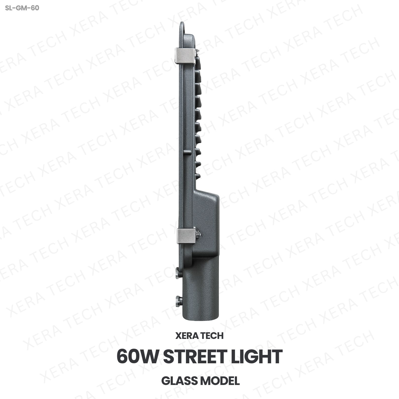 60W Street Light Glass Model - View 3