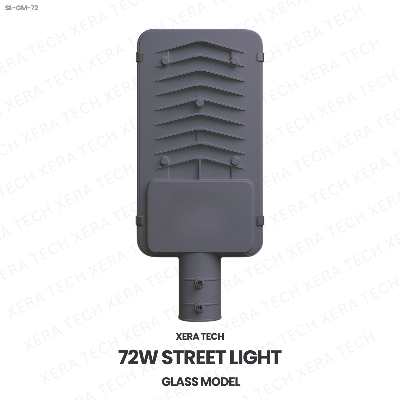 72W Street Light Glass Model - View 2