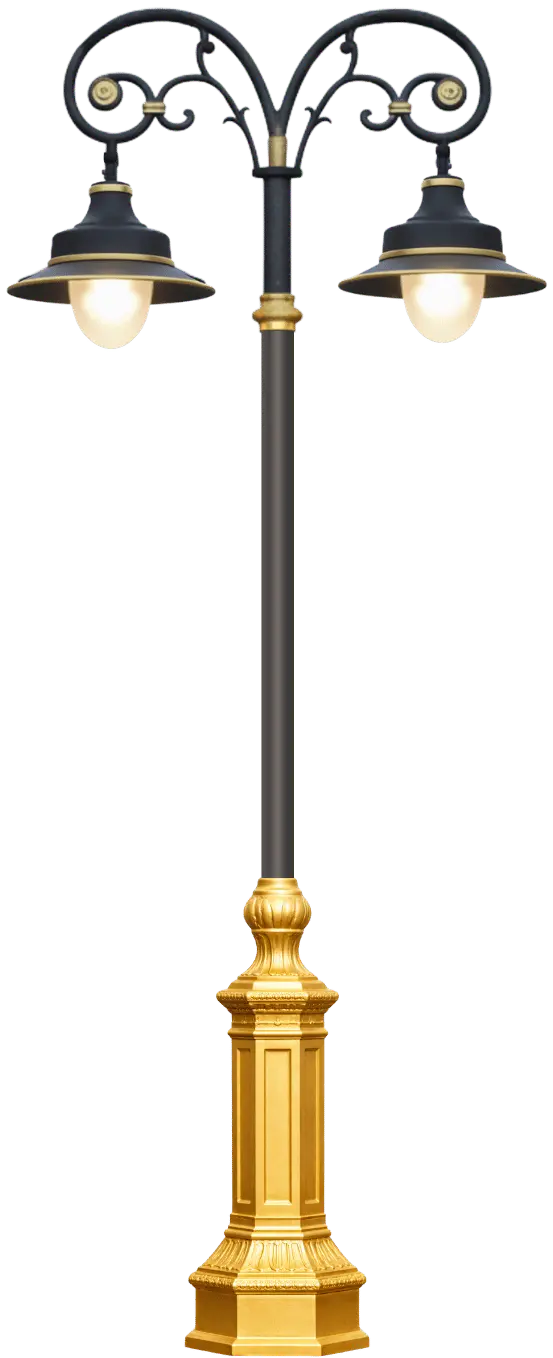 Modern decorative street light pole for urban roads and smart city projects — Xera Tech