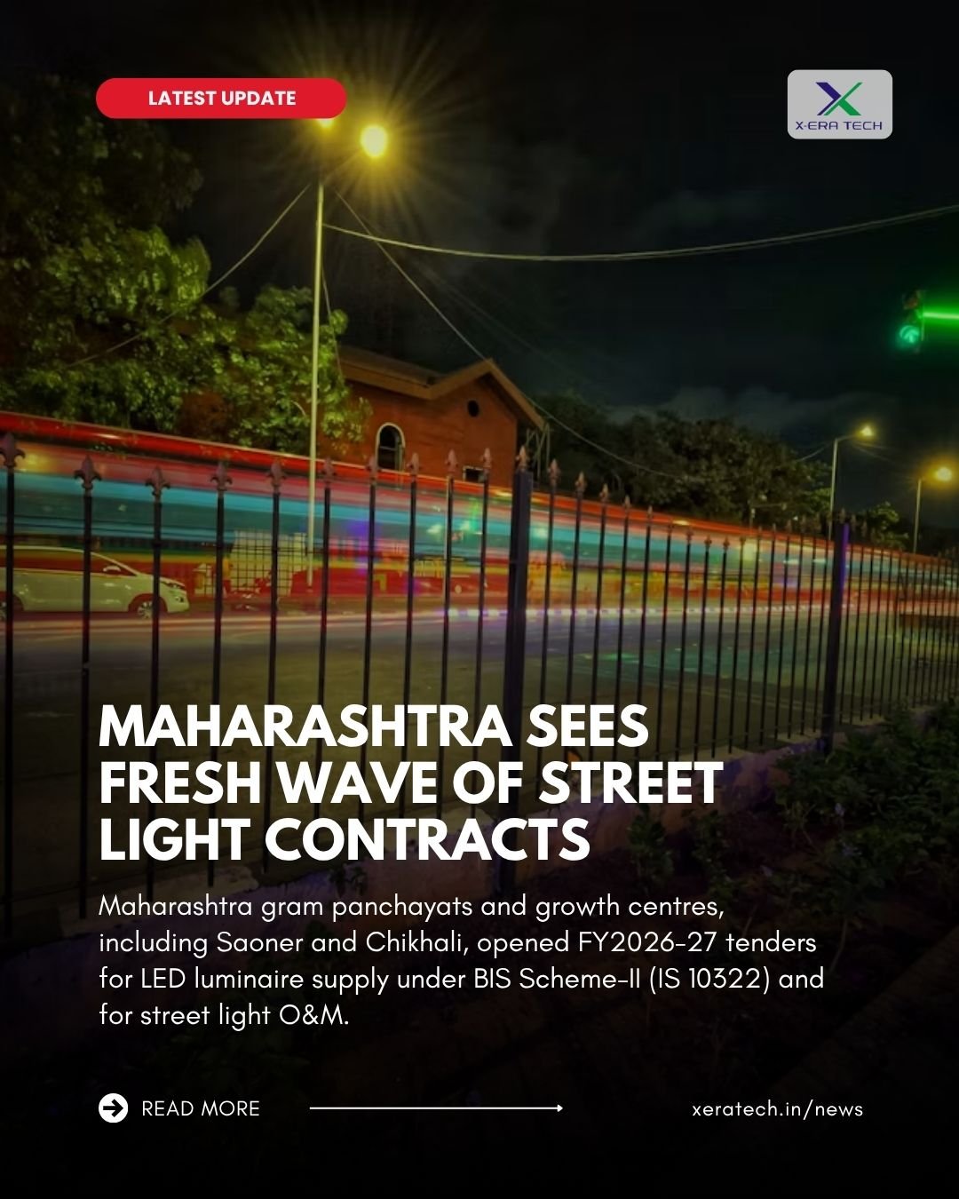 Maharashtra Sees Fresh Wave Of Street Light Contracts