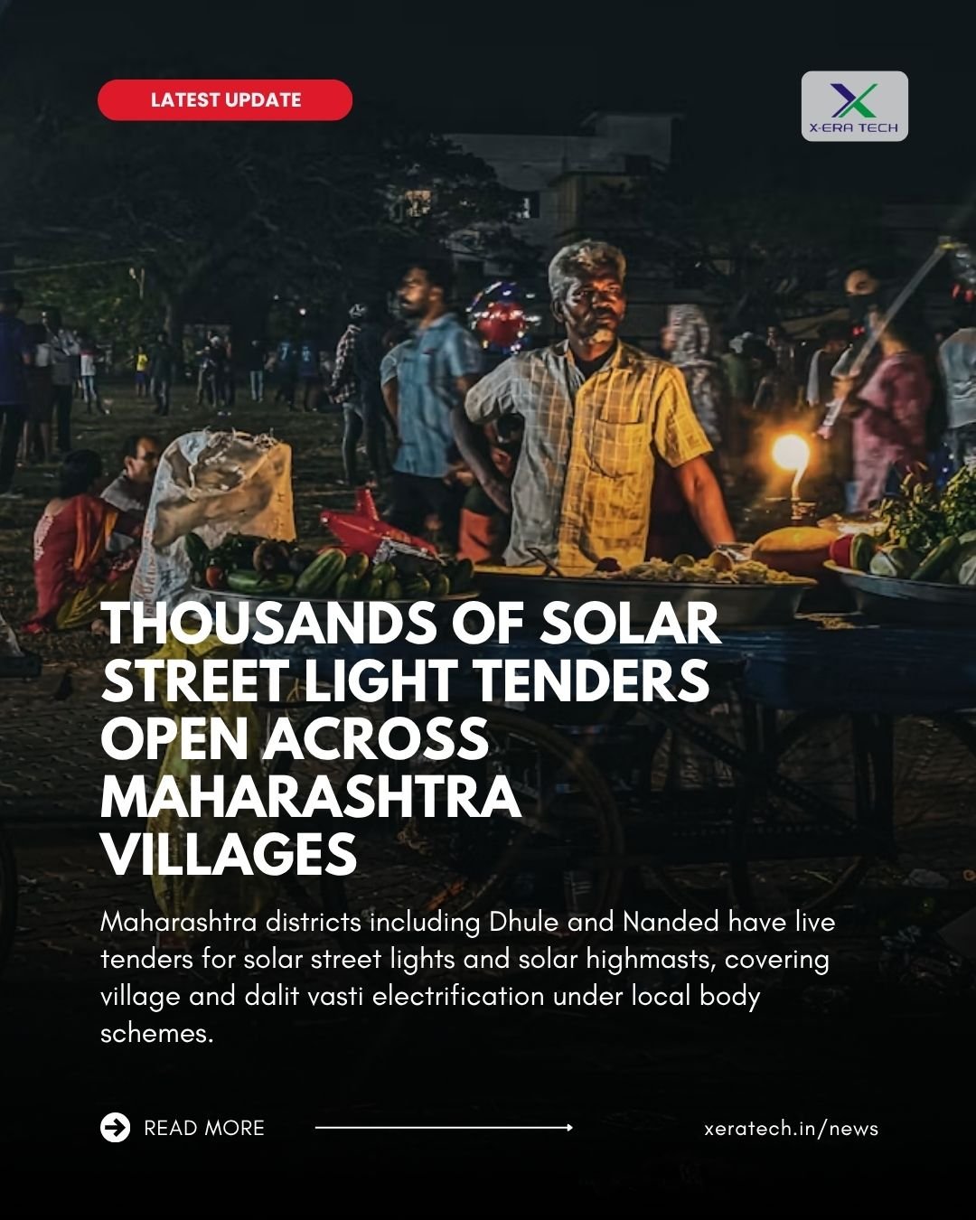 Thousands Of Solar Street Light Tenders Open Across Maharashtra Villages