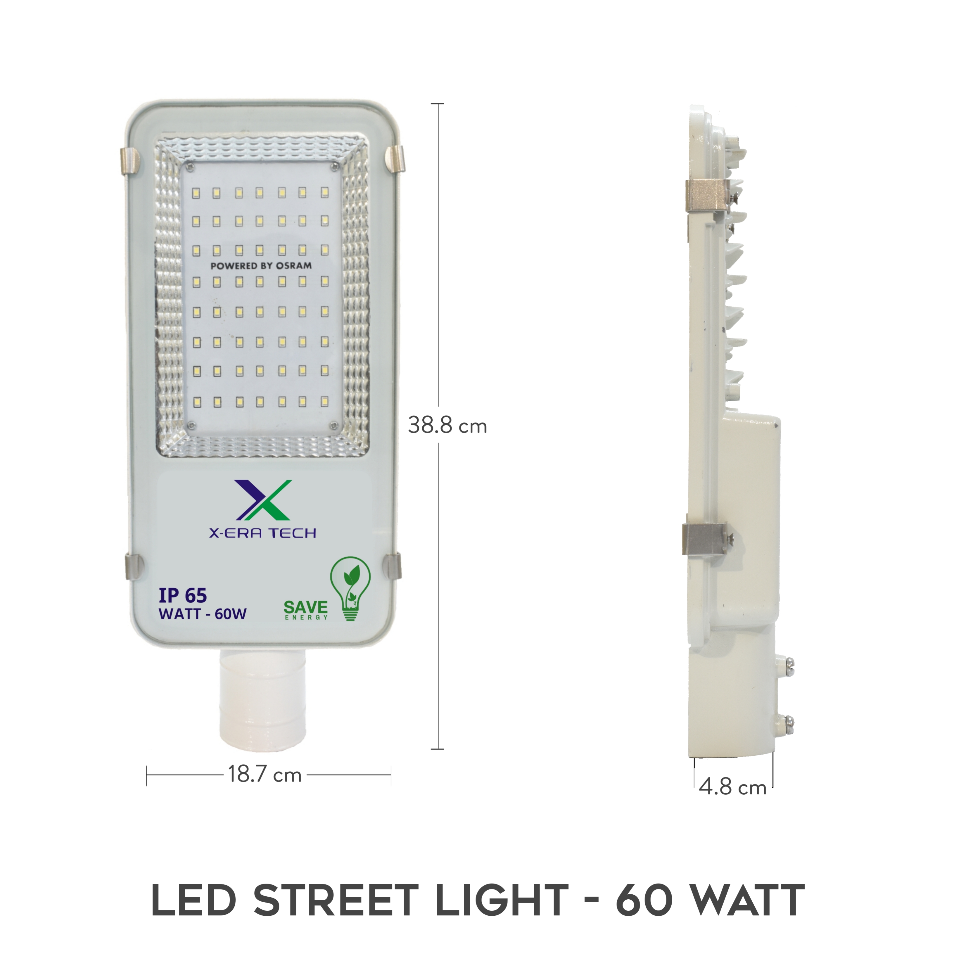 60W Street Light Glass Model