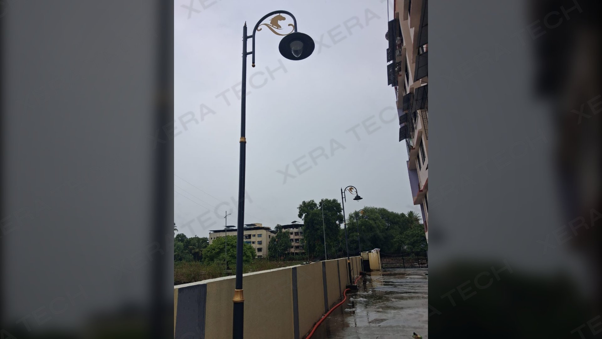 100W Decorative Street Light Installation Shahapur – main project image