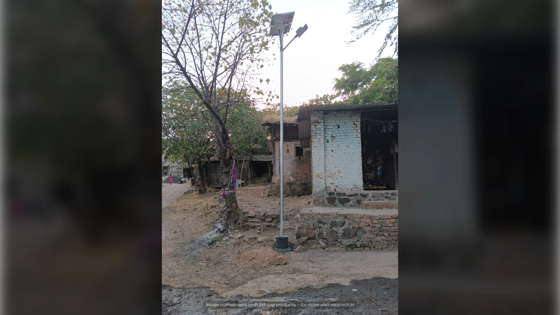 14W Solar Street Light Installation Nashik – main project image