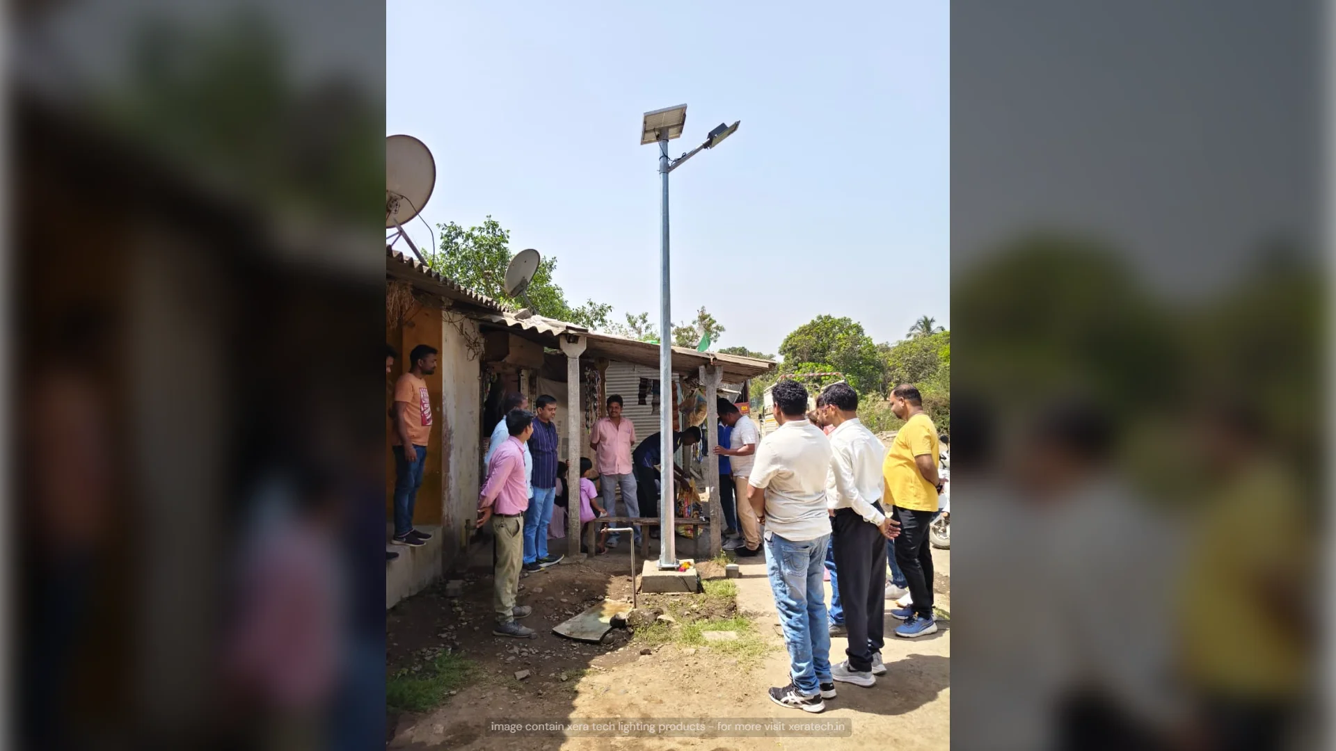 15W Solar Street Light Installation Silvassa – main project image