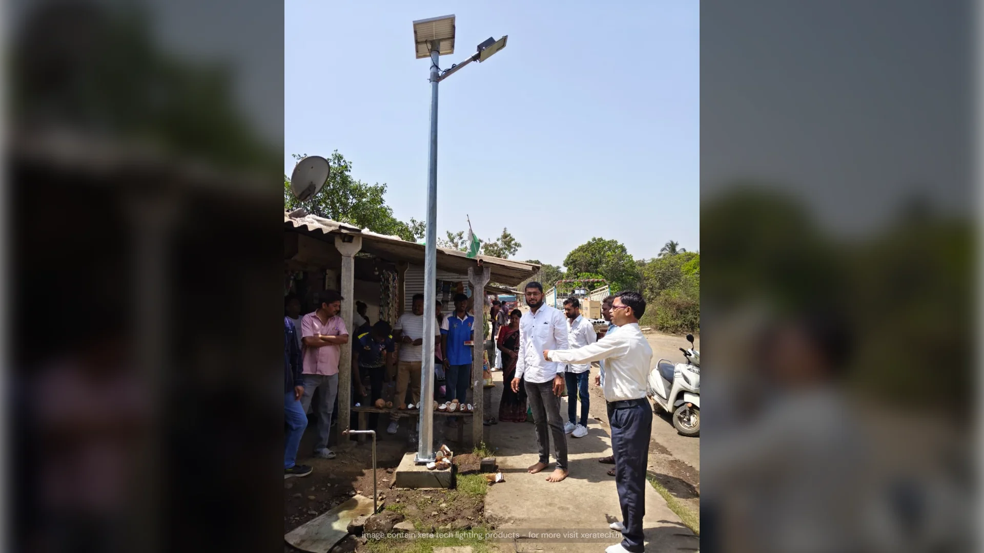 15W Solar Street Light Installation Silvassa thumbnail 2