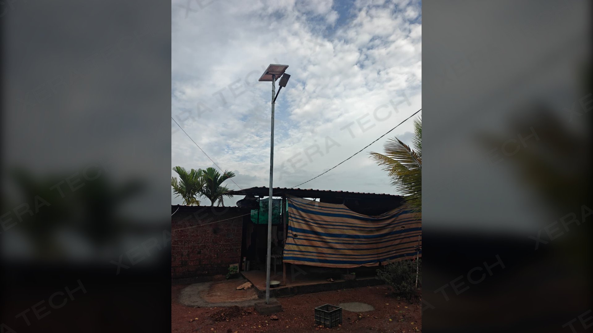 18W Solar Street Light Installation Janardan Swami Ashram thumbnail 7