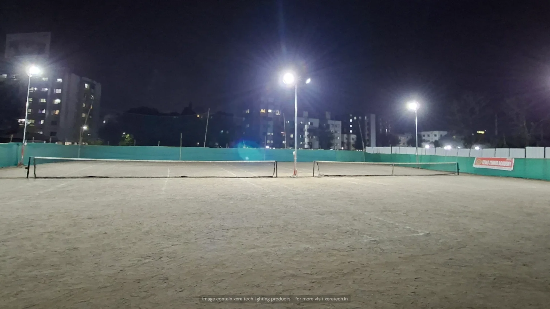 200W Stadium Flood Light Installation Nashik – Sports Lighting, Flood Lighting in Nashik, Maharashtra, India | Xera Tech