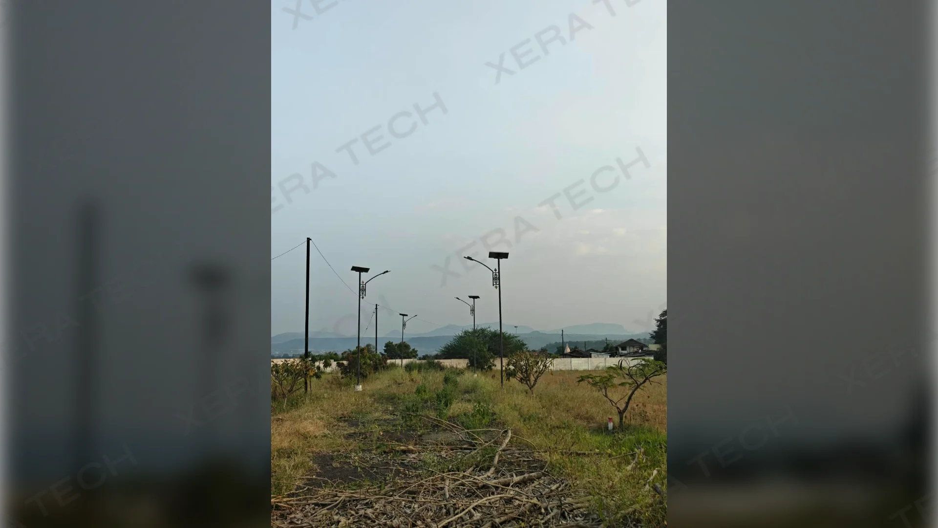 30W Solar Street Light Project at Laxmi Builder – main project image