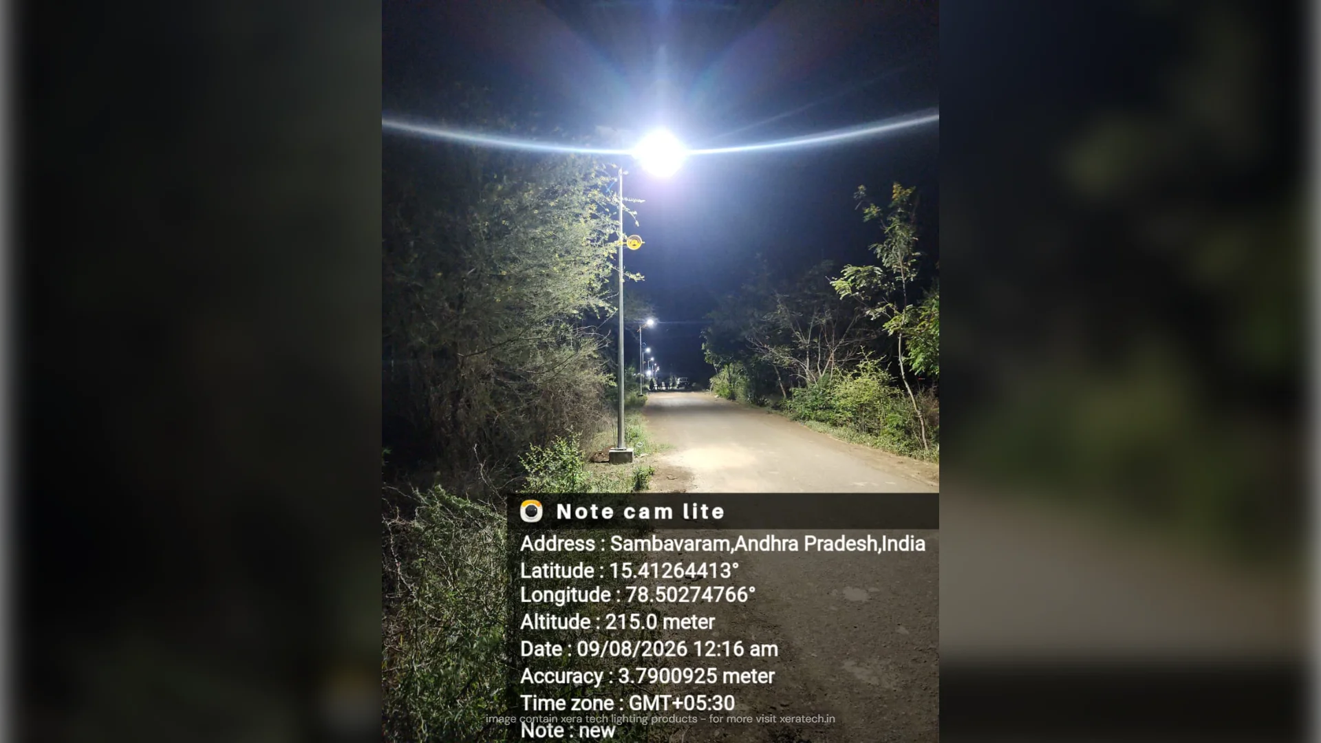 30W Solar Street Light Project with Octagonal Pole at Sambavaram thumbnail 2