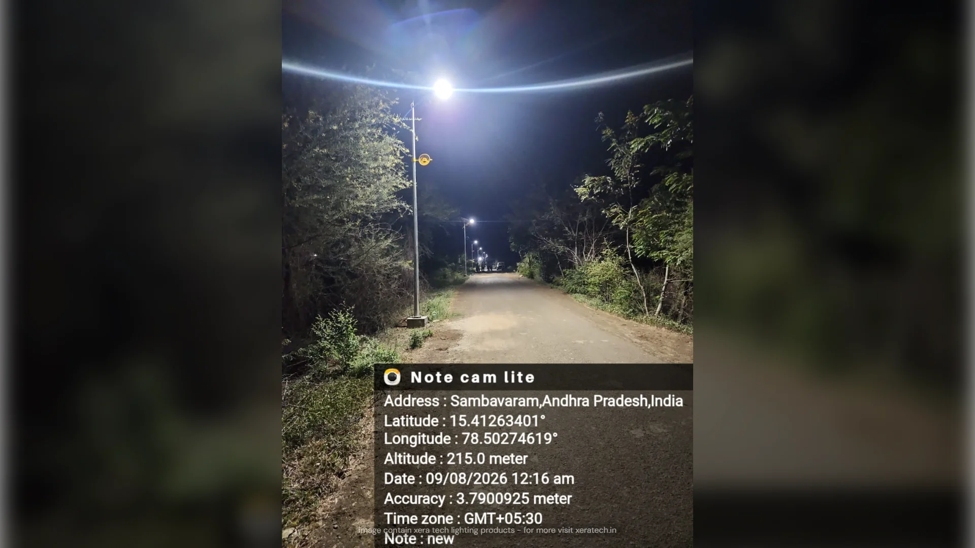 30W Solar Street Light Project with Octagonal Pole at Sambavaram thumbnail 3