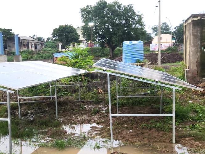 5hp Solar Water pump installation at Tamaswadi preview